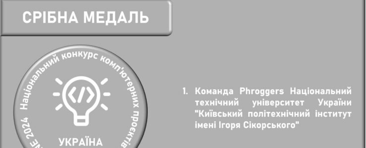Вітаємо переможців Національний конкурсу комп’ютерних проєктів “INFOMATRIX UKRAINE 2024”